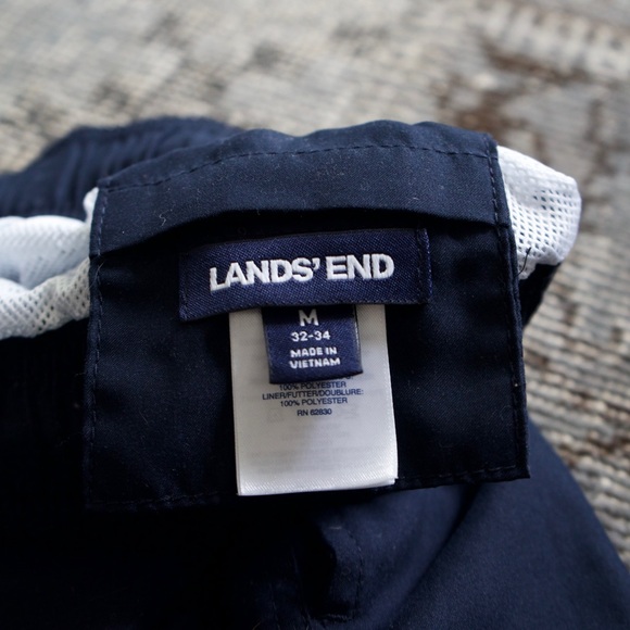 Classic Lands’ End Men’s Swim Shorts - Picture 6 of 6